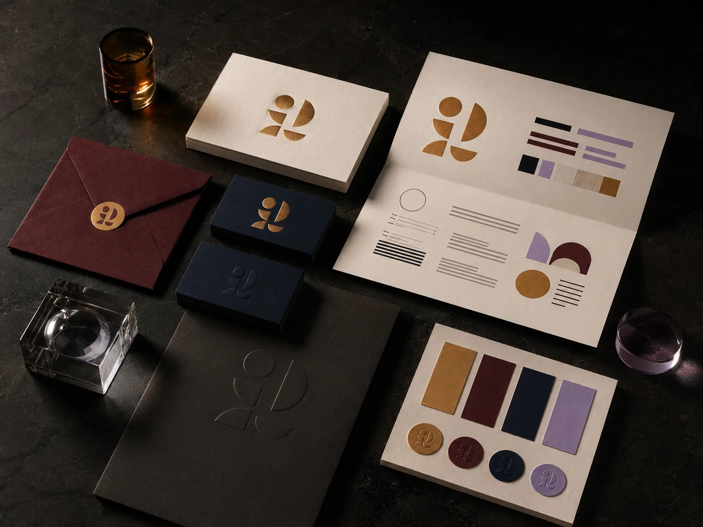 Projeto conceitual: Identidade visual completa